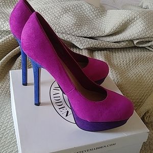 Steve Madden Blaikee Platform Heels, size 10